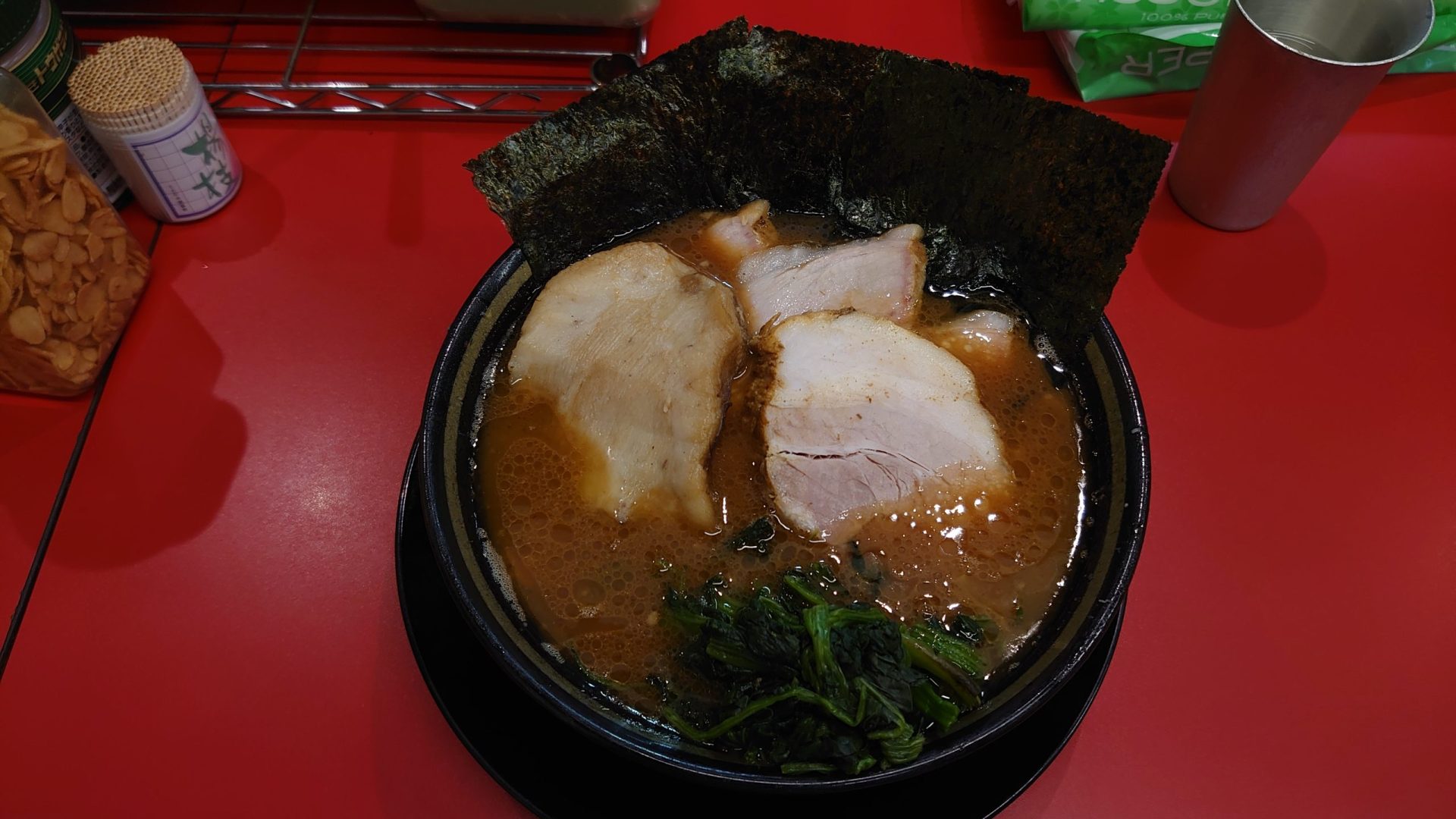 ラーメン三浦家 チャーシュー麺 キャップ　限定　新品　王道家　つじ田　武蔵家 08miuraya_tokujyoramen2-